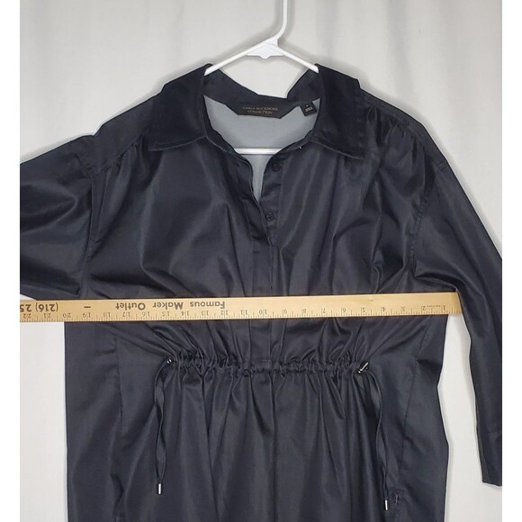 Carla Rockmore Top Women Small Black Cinched - Picture 7 of 10